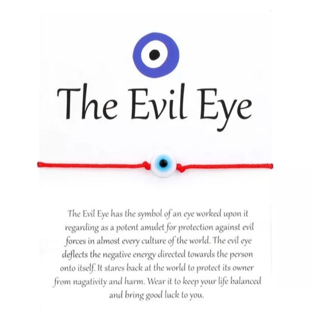 Evil Eye String Bracelet